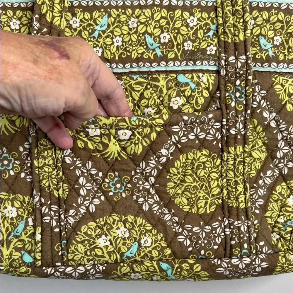 Vera Bradley Sitting in a Tree Zip Tote